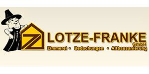 Kundenlogo von Lotze-Franke GmbH Zimmerei, Altbausanierung,  Bedachung