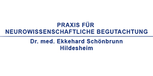 Kundenlogo von Schönbrunn Ekkehard Dr. med. Neurowissenschaftliche Begutachtung