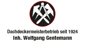Kundenlogo von Gentemann Wolfgang Dachdeckermeister