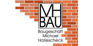 Kundenlogo von Hallescheck Michael Baugeschäft