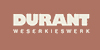 Kundenlogo von Durant-Weserkieswerk GmbH & Co. KG