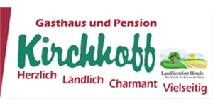 Kundenlogo von Gasthaus Kirchhoff Gasthaus und Pension