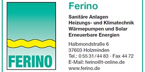 Kundenlogo von Ferino Lars Haustechnik