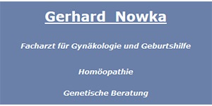 Kundenlogo von Nowka Gerhard FA f. Gynäkologie u. Geburtshilfe