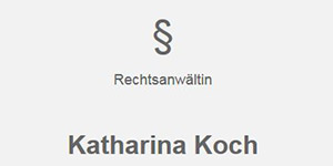 Kundenlogo von Koch Katharina Rechtsanwältin