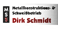 Kundenlogo Schmidt Dirk Metallkonstruktions- & Schweißbetrieb