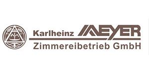Kundenlogo von Karlheinz Meyer Zimmereibetrieb GmbH