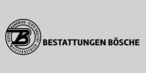 Kundenlogo von Bestattungen Bösche