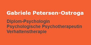 Kundenlogo von Petersen-Ostroga Gabriele Dipl.-Psychologin Kundenlogo von Petersen-Ostroga Gabriele Dipl.-Psychologin