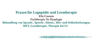 Kundenlogo von Cassens Ella Praxen für Logopädie