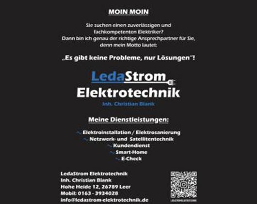 Kundenfoto 1 LedaStrom Elektrotechnik Inh. Christian Blank