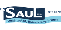 Kundenlogo F.N. Saul GmbH Sanitärtechnik, Badsanierung, Heizung