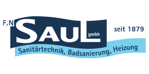 Kundenlogo von F.N. Saul GmbH Sanitärtechnik, Badsanierung,  Heizung