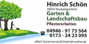 Kundenlogo von Gartenbau Hinrich Schön Kundenlogo von Gartenbau Hinrich Schön