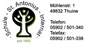Kundenlogo von Antoniusschule Thuine