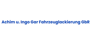 Kundenlogo von Gar, Achim u. Ingo Fahrzeuglackierung GbR