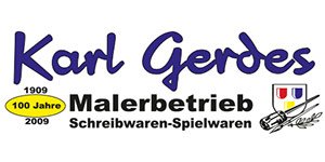 Kundenlogo von Karl Gerdes GmbH Malerbetrieb / Malerfachgeschäft