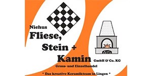 Kundenlogo von Niehus Fliese, Stein + Kamin GmbH & Co. KG