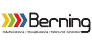 Kundenlogo von Klaus Berning GmbH Industrie- u. Fahrzeuglackierung,  Werbetechnik, Sandstrahlen