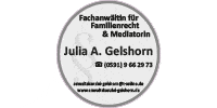 Kundenlogo Gelshorn Julia A. Rechtsanwältin und Mediatorin