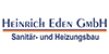 Kundenlogo von Heinrich Eden GmbH