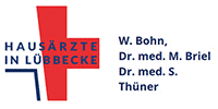 Kundenlogo Bohn Wolfgang , Briel Monika Dr. med. u. Thüner Stephanie Dr. med. Hausärzte Lübbecke - Allgemein- u. Innere Medizin Kundenlogo Bohn Wolfgang , Briel Monika Dr. med. u. Thüner Stephanie Dr. med. Hausärzte Lübbecke - Allgemein- u. Innere Medizin