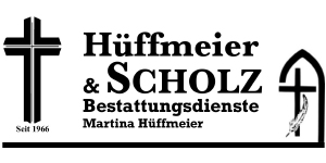 Kundenlogo von Hüffmeier & Scholz Bestattungsdienste Inh. Martina Hüffmeier Kundenlogo von Hüffmeier & Scholz Bestattungsdienste Inh. Martina Hüffmeier