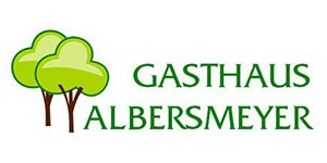 Kundenlogo von Albersmeyer Gasthaus, Hotel, Biergarten