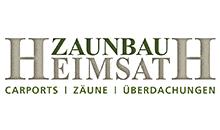 Kundenlogo von Holz- und Zaunbau HEIMSATH GmbH Carports-Zäune-Überdachungen