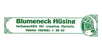 Kundenlogo Blumeneck Hüsing Fachgeschäft für creative Floristic Friedhofsgärtnerei