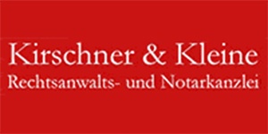 Kundenlogo von Kirschner & Kleine Rechtsanwälte/Notar, Tätigkeitsschwerpunkt Arbeitsrecht und Verkehrsrecht Kundenlogo von Kirschner & Kleine Rechtsanwälte/Notar, Tätigkeitsschwerpunkt Arbeitsrecht und Verkehrsrecht
