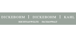 Kundenlogo von Dickebohm, Dickebohm, Kahl Rechtsanwälte - Fachanwalt Kundenlogo von Dickebohm, Dickebohm, Kahl Rechtsanwälte - Fachanwalt