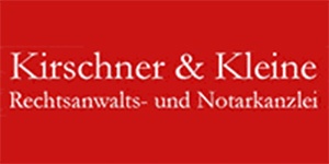 Kundenlogo von Kirschner & Kleine Rechtsanwälte/Notar,  Tätigkeitsschwerpunkt Arbeitsrecht und Verkehrsrecht