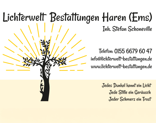 Kundenfoto 1 Lichterwelt Bestattungen Haren (Ems) Stefan Schoneville