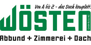 Kundenlogo von Wösten GmbH & Co. KG Abbundzentrum,  Zimmerei, Dach