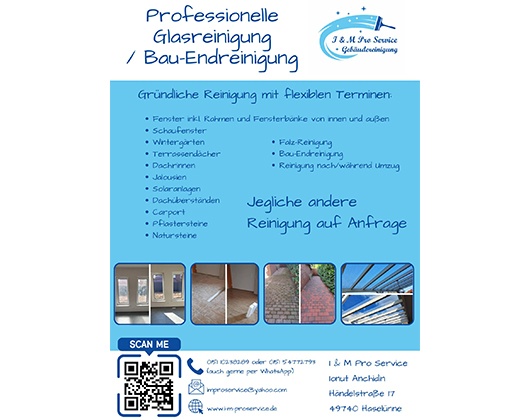 Kundenfoto 4 I & M Pro Service Ionut Anchidin Gebäudereinigung Kundenfoto 4 I & M Pro Service Ionut Anchidin Gebäudereinigung