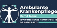 Kundenlogo Ambulante Krankenpflege - Bernd Tappel Alten- und Krankenpflege