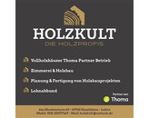 Kundenbild groß 2 Holzkult Vollholzhäuser GmbH Zimmerei - Holzbau Thomas Schulte