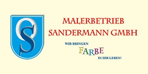 Kundenlogo von Malerbetrieb Sandermann GmbH - Ihr kompetenter Partner für Maler-,  Tapezier- und Bodenverlegearbeiten