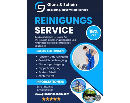 Kundenfoto 9 Glanz und Schein Gebäudereinigung/ Hausmeisterservice