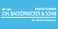 Kundenlogo Bestattungen Joh. Backernecker & Sohn e.K. Inh. Bianca Schadewitz