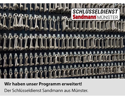 Kundenfoto 2 Schlüsseldienst Sandmann Münster - 24 Std. Notdienst