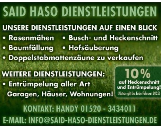 Kundenfoto 1 Said Haso Dienstleistungen