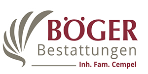 Kundenlogo von Bestattungsinstitut BÖGER OHG Inh. B. R. Cempel Kundenlogo von Bestattungsinstitut BÖGER OHG Inh. B. R. Cempel