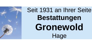 Kundenlogo von Bestattungen Gronewold 24h Bereitschaft