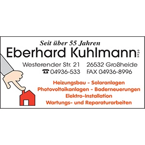 Bild von Eberhard Kuhlmann GmbH Sanitär, Elektro, Installation