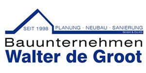 Kundenlogo von Bauunternehmen Walter de Groot GmbH & Co. KG