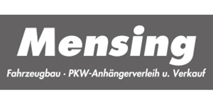 Kundenlogo von Mensing Fahrzeugbau PKW-Anhängerverleih u. Verkauf - Heizöl -