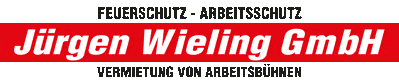 Kundenlogo Jürgen Wieling GmbH Arbeitsbühnenvermietung