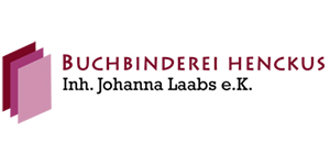 Kundenlogo von Buchbinderei Henckus Johanna Laabs Kundenlogo von Buchbinderei Henckus Johanna Laabs